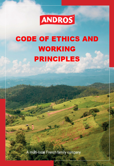 Cover of the Code of Ethics and Working Principles booklet