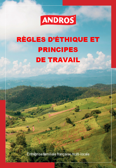 Couverture du livret Règles d’éthique et principes de travail